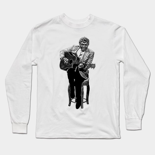 Carl Perkins Vintage Long Sleeve T-Shirt by tykler